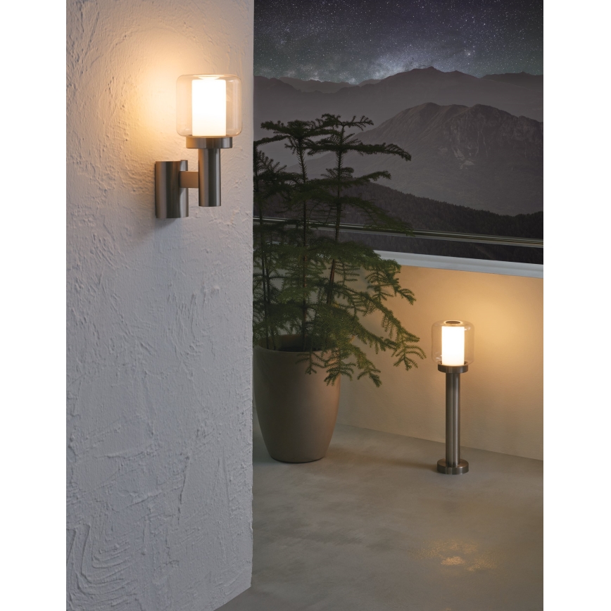 Eglo 95016 - Ulkoseinävalaisin POLIENTO 1xE27/40W IP44