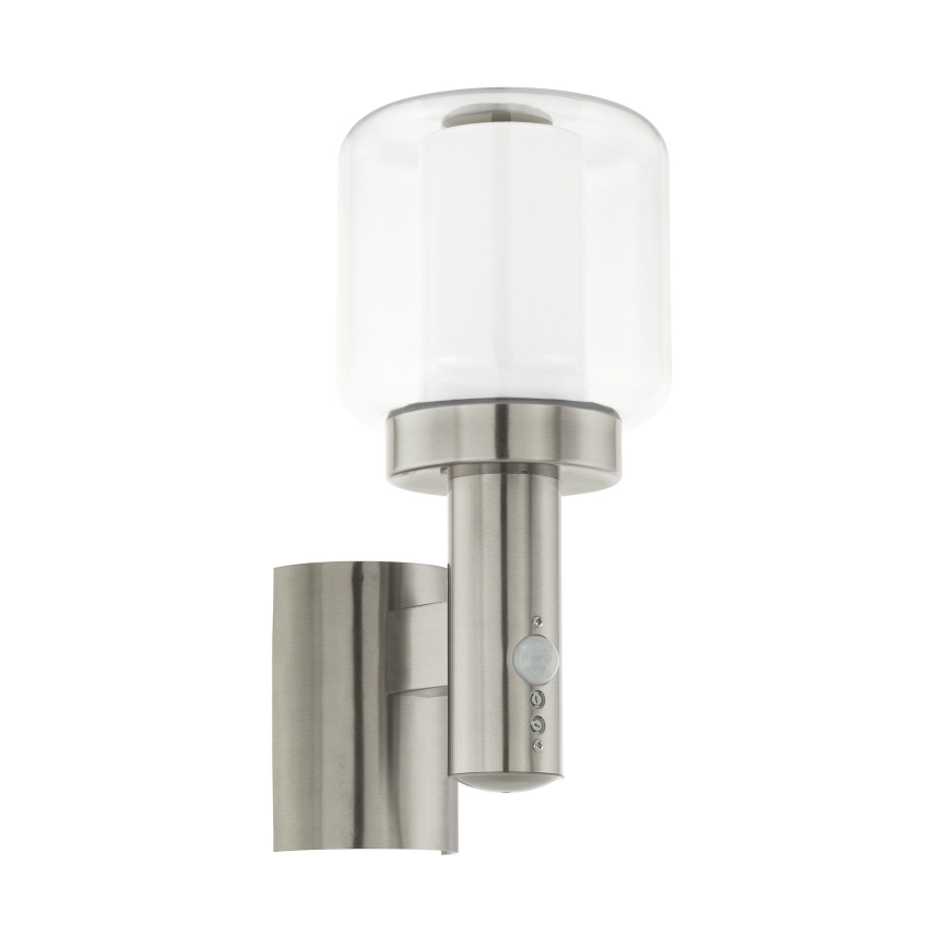 Eglo 95017 - Ulkoseinävalaisin anturilla POLIENTO 1xE27/40W IP44