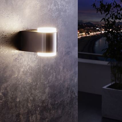 Eglo 95079 - Ulkoseinävalaisin BRIONES 2xLED/3W/230V IP44