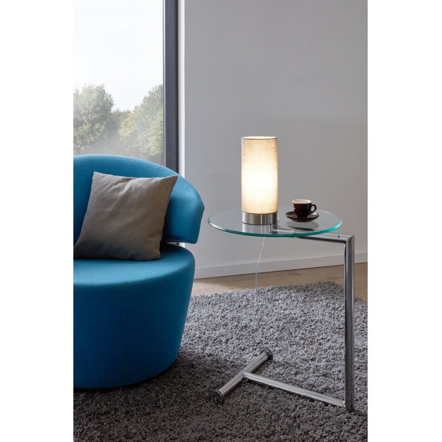 Eglo 95119 - Himmennettävä pöytävalaisin PASTERI 1xE27/60W/230V