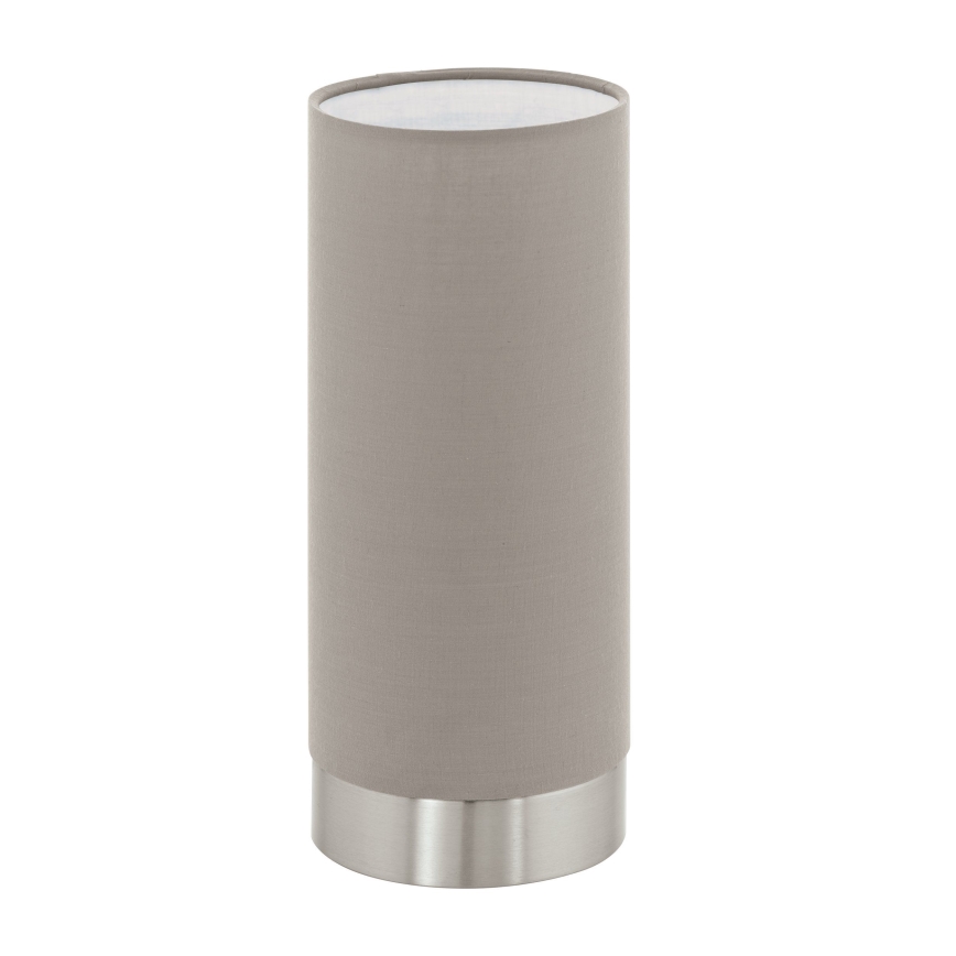 Eglo - Himmennettävä pöytävalaisin 1xE27/40W/230V taupe