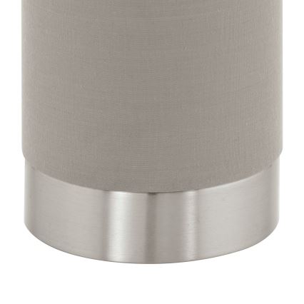 Eglo - Himmennettävä pöytävalaisin 1xE27/40W/230V taupe