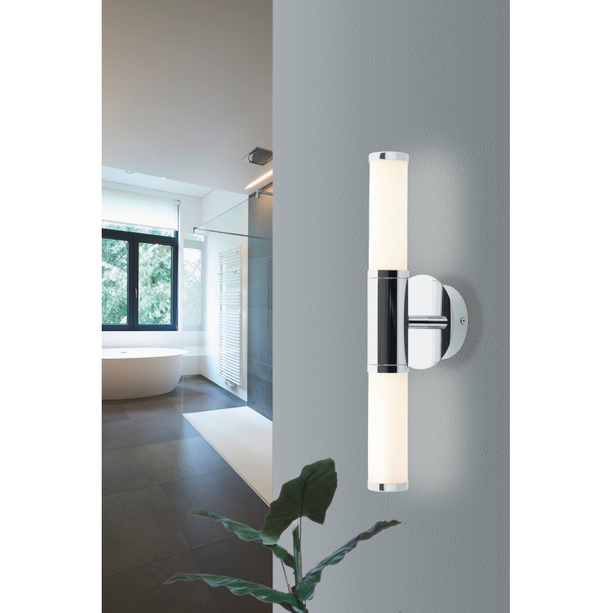 Eglo 95142 - LED-kylpyhuoneen valo PALMERA 1 2xLED/4,5W/230V IP44