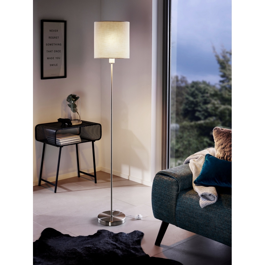 Eglo 95167 - Lattialamppu PASTERI 1xE27/60W/230V