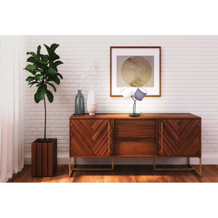 Eglo 95194 - Pöytävalaisin ALMEIDA 2xE14/40W/230V