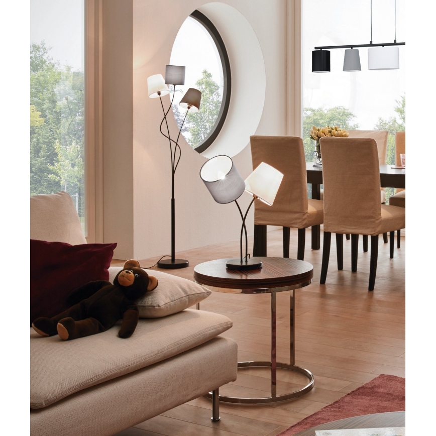 Eglo 95194 - Pöytävalaisin ALMEIDA 2xE14/40W/230V