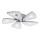 Eglo 95221 - LED-kattovalaisin AMONDE 5xLED/6W/230V