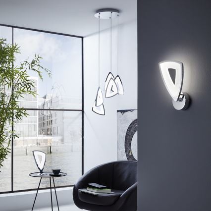 Eglo 95222 - LED-seinävalaisin AMONDE 1xLED/6W/230V