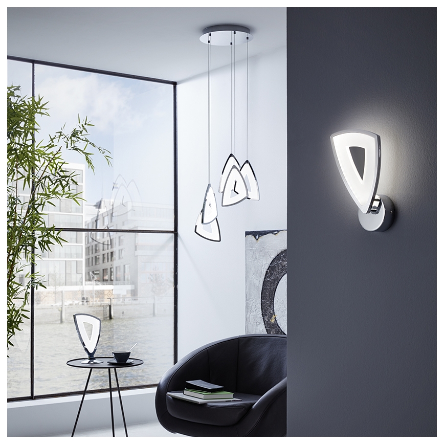 Eglo 95222 - LED-seinävalaisin AMONDE 1xLED/6W/230V