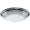 Eglo 95291 - LED-kattovalaisin MAGITTA LED/16W/230V halkaisija 31,5 cm musta/valkoinen