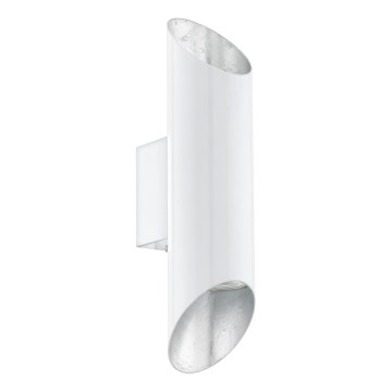 Eglo 95421 - LED-seinävalaisin VIEGAS 2xGU10-LED/4W/230V