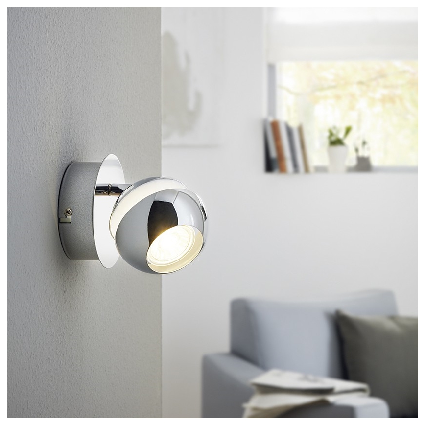 Eglo 95477 - LED-kohdevalaisin NOCITO 1 1xGU10-LED/4W/230V
