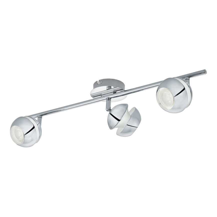 Eglo 95479 - LED-kohdevalaisin NOCITO 1 3xGU10-LED/4W/230V