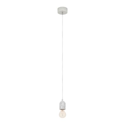 Eglo 95522 - Kattokruunu SILVARES 1xE27/60W/230V