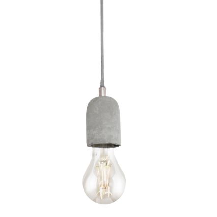 Eglo 95522 - Kattokruunu SILVARES 1xE27/60W/230V