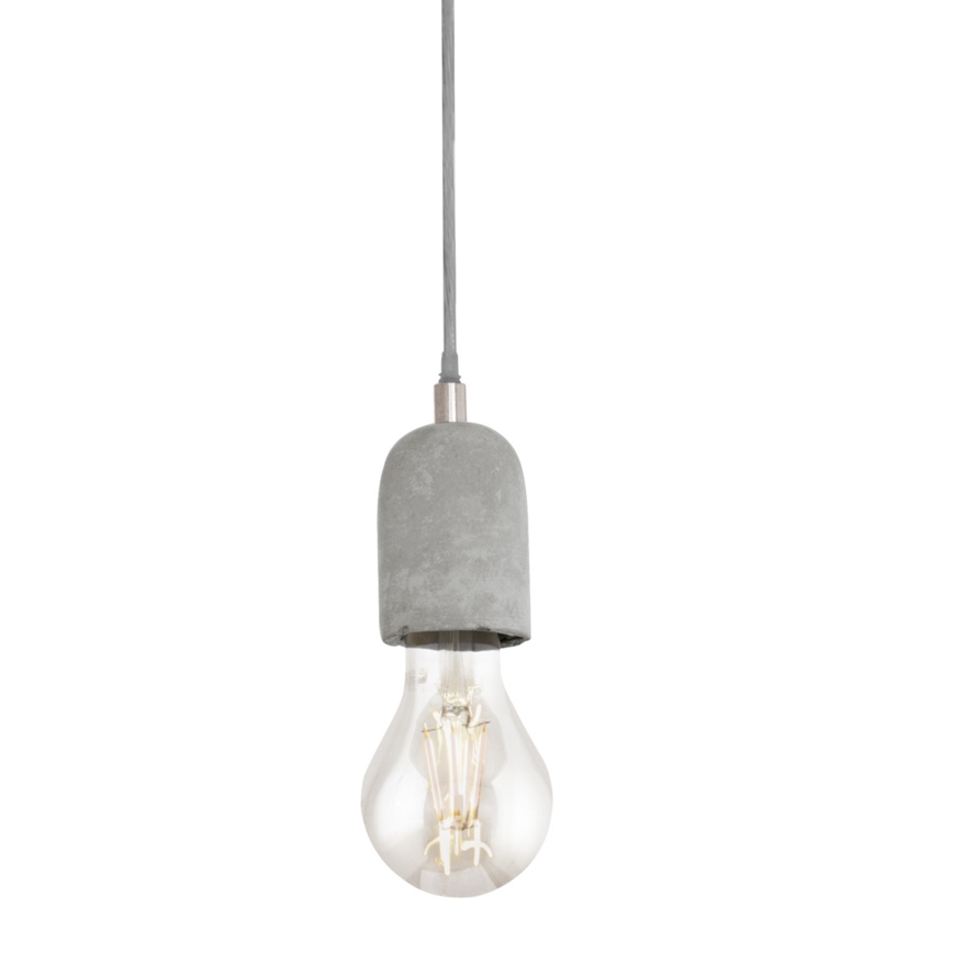 Eglo 95522 - Kattokruunu SILVARES 1xE27/60W/230V
