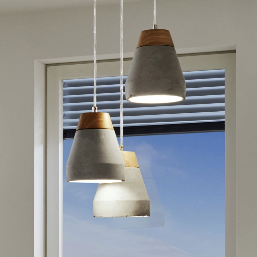 Eglo 95526 - Kattokruunu TAREGA 3xE27/60W/230V