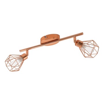 Eglo 95546 - LED-kohdevalaisin ZAPATA 2xG9-LED/2,5W/230V