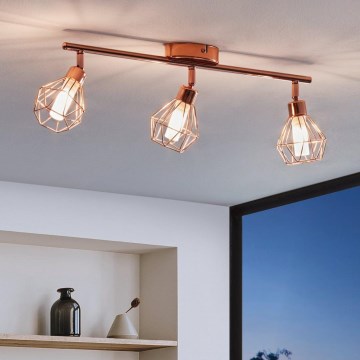 Eglo 95547 - LED-kohdevalaisin ZAPATA 3xG9-LED/2,5W/230V