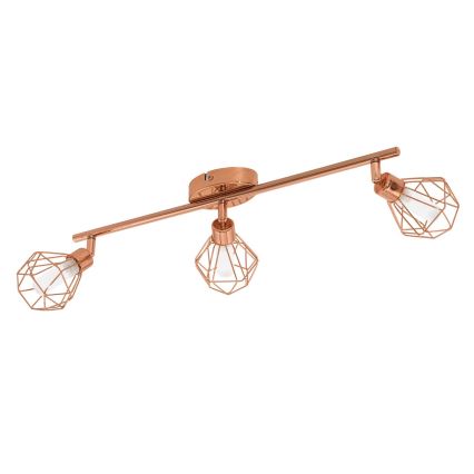 Eglo 95547 - LED-kohdevalaisin ZAPATA 3xG9-LED/2,5W/230V