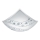 Eglo 95578 - LED-kattovalaisin NERINI LED/16W/230V