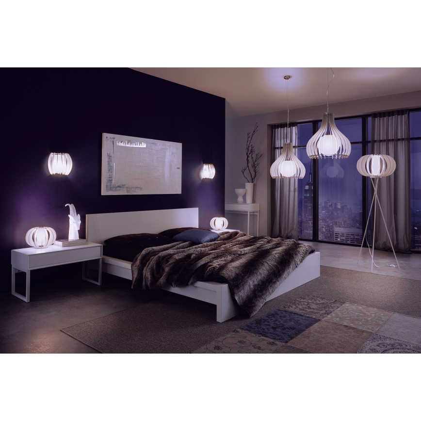 Eglo 95612 - Lattialamppu STELLATO 2 1xE27/60W/230V