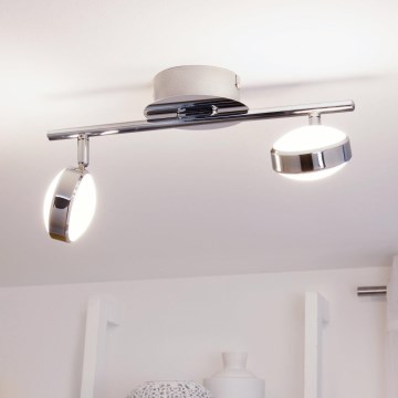 Eglo 95629 - LED-kohdevalaisin SALTO 2xLED/5,4W/230V