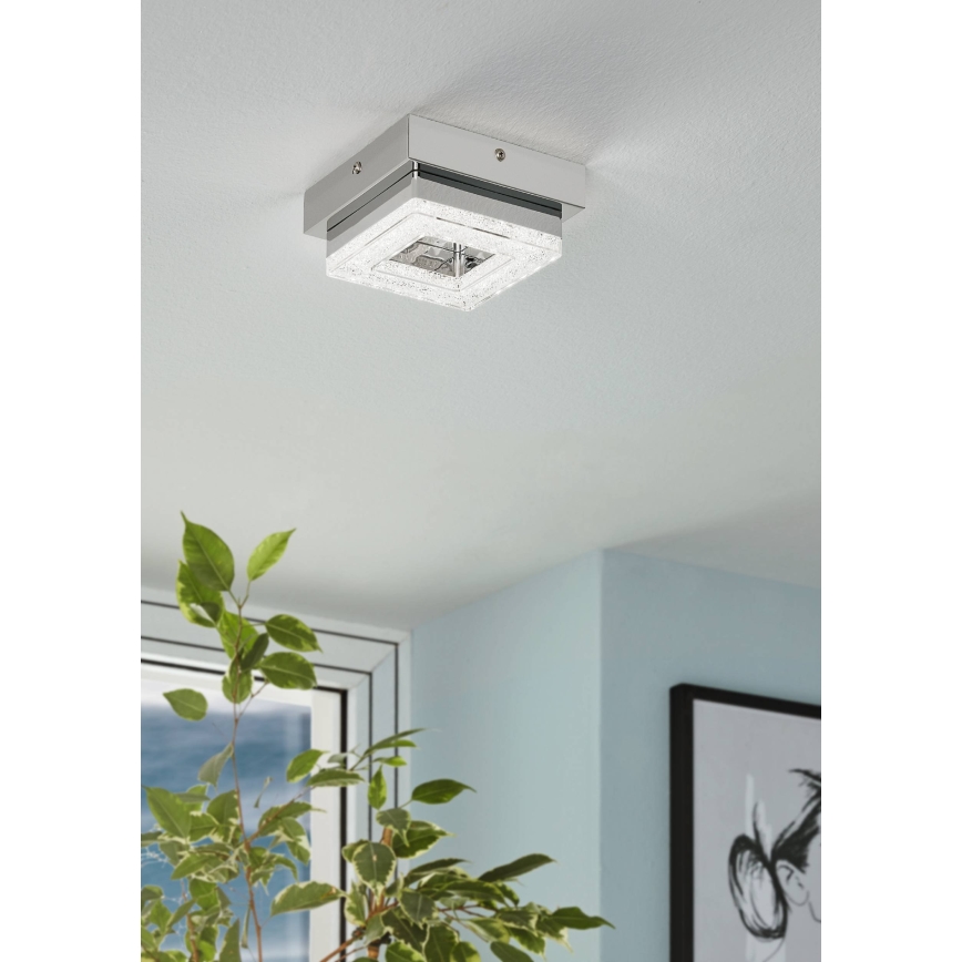 Eglo 95655 - LED-kristallikattovalaisin FRADELO 1xLED/4W/230V
