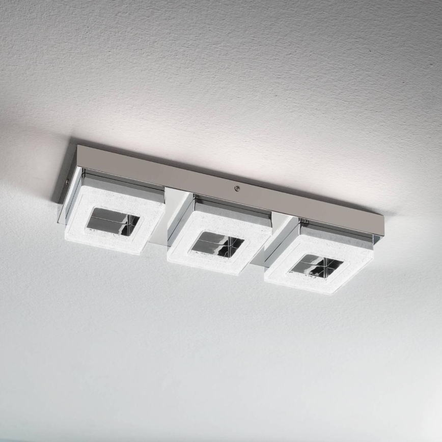 Eglo 95656 - LED-kristallikattovalaisin FRADELO 3xLED/4W/230V