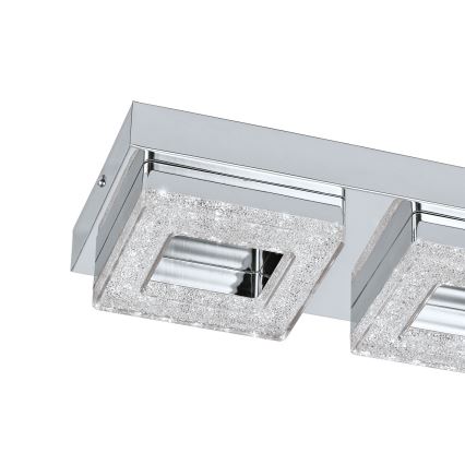 Eglo 95656 - LED-kristallikattovalaisin FRADELO 3xLED/4W/230V