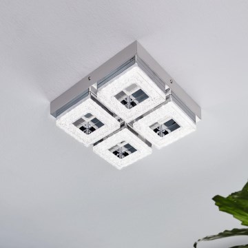Eglo 95657 - LED-kristallikattovalaisin FRADELO 4xLED/4W/230V