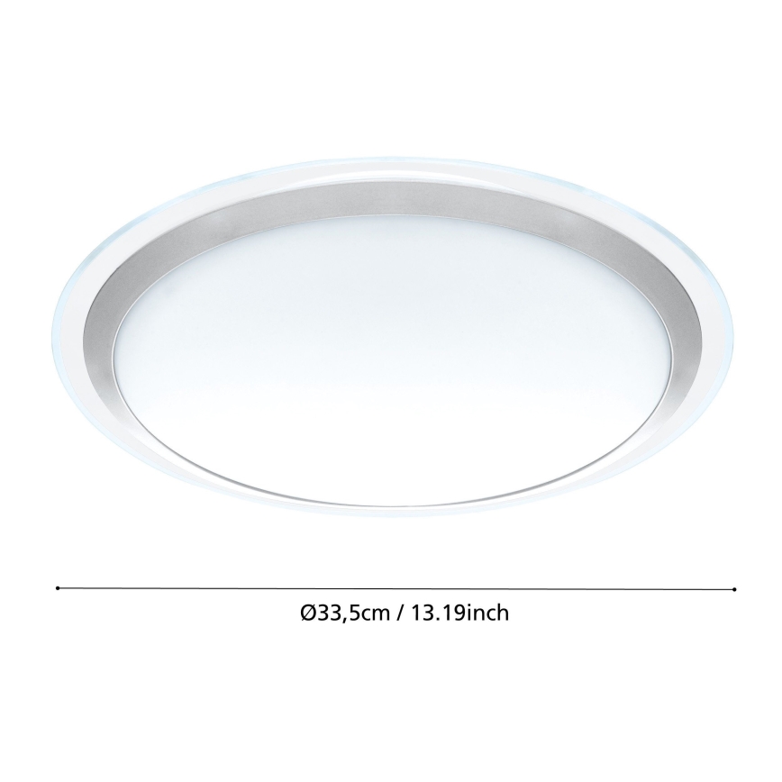 Eglo 95677 - LED-kattovalaisin COMPETA 1 LED/22W/230V