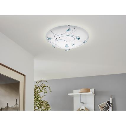Eglo 95689 - LED-kattovalaisin SORRENTA 1 LED/16W/230V