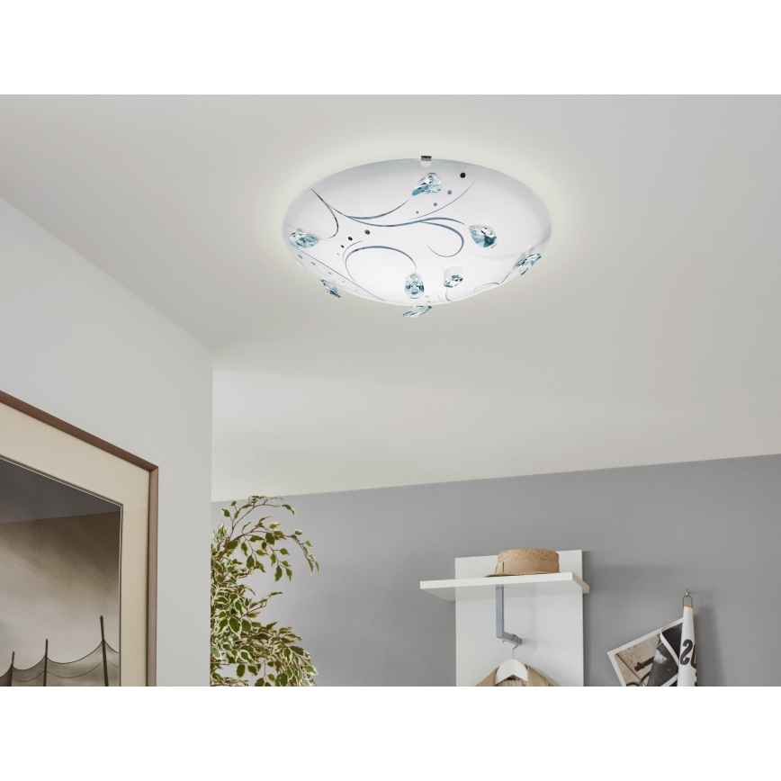 Eglo 95689 - LED-kattovalaisin SORRENTA 1 LED/16W/230V