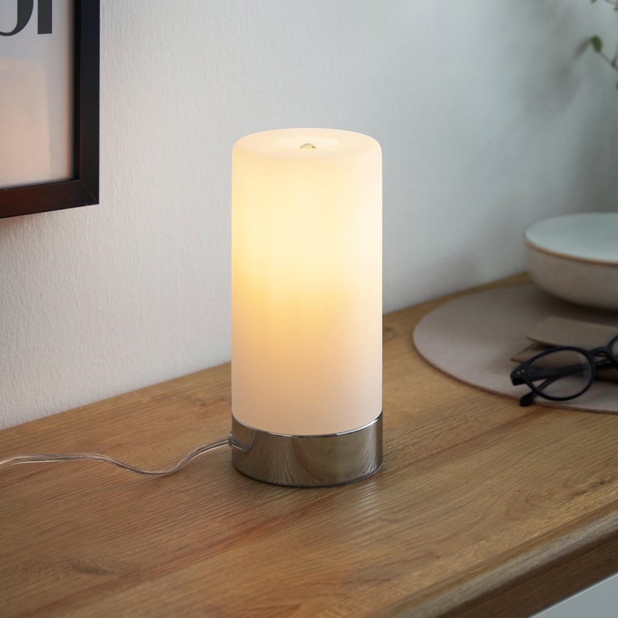 Eglo 95776 - Pöytävalaisin DAMASCO 1 1xE27/60W/230V