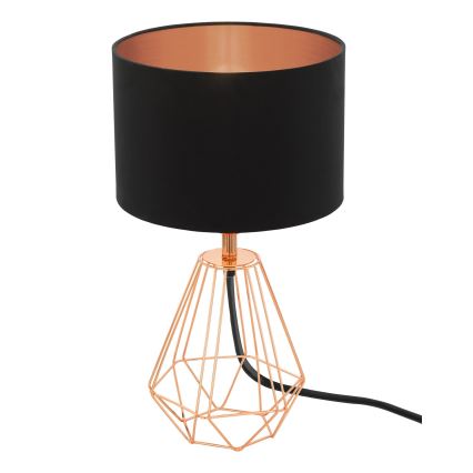 Eglo 95787- Pöytävalaisin CARLTON 2 1xE14/60W/230V