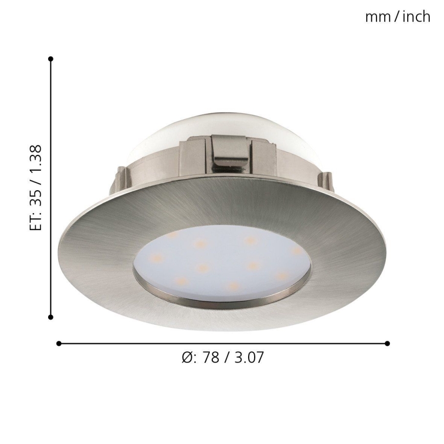 Eglo - SETTI 3x Riippuva LED-kattovalaisin PINEDA 1xLED/4,9W/230V
