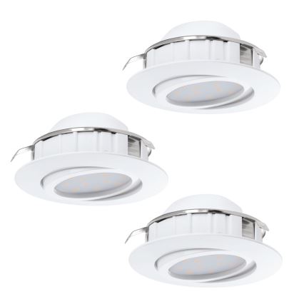 Eglo - SETTI 3x Riippuva LED-kattovalaisin PINEDA 1xLED/4,9W/230V