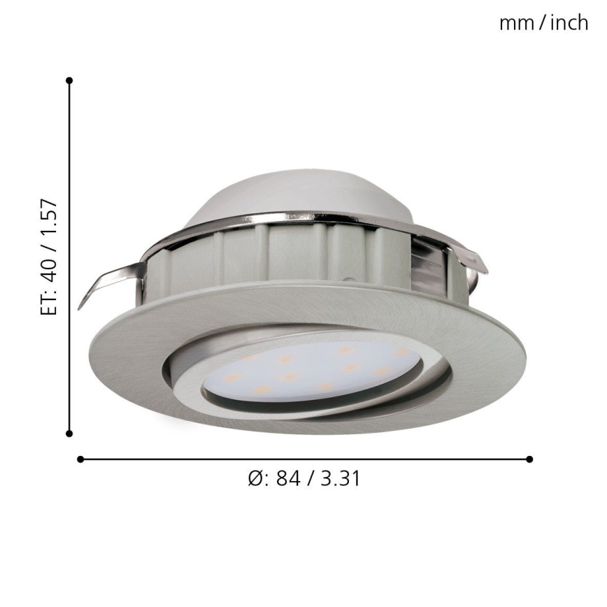 Eglo - SETTI 3x Riippuva LED-kattovalaisin PINEDA 1xLED/6W/230V