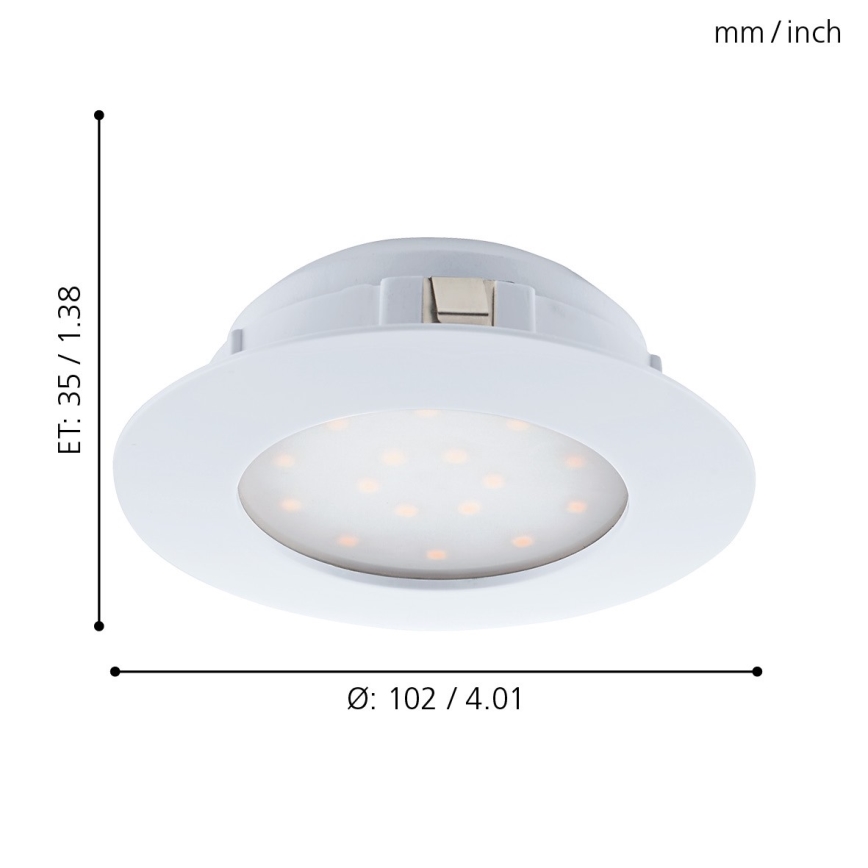 Eglo 95887- Riippuva LED-kattovalaisin PINEDA 1xLED/11W/230V