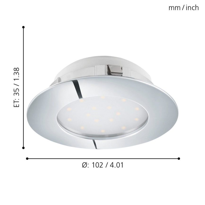 Eglo 95888- Riippuva LED-kattovalaisin PINEDA 1xLED/12W/230V