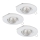 Eglo 95895 - SETTI 3x LED suspended katto kevyt PENETO 1 1xGU10-LED/3W/230V