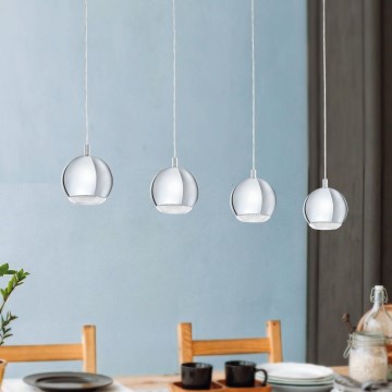 Eglo 95912 - LED-kattokruunu CONESSA 4xGU10-LED/4W/230V
