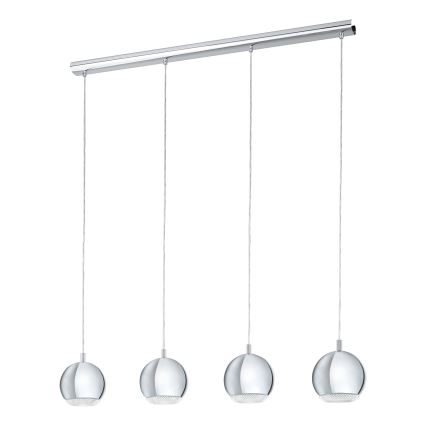 Eglo 95912 - LED-kattokruunu CONESSA 4xGU10-LED/4W/230V