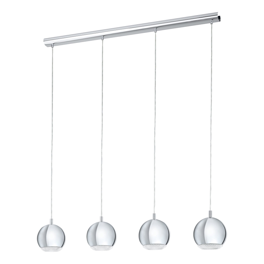 Eglo 95912 - LED-kattokruunu CONESSA 4xGU10-LED/4W/230V