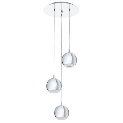 Eglo 95913 - LED-kattokruunu CONESSA 3xGU10-LED/4W/230V