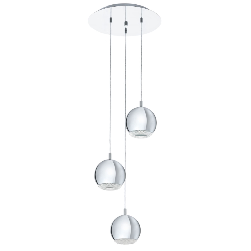 Eglo 95913 - LED-kattokruunu CONESSA 3xGU10-LED/4W/230V