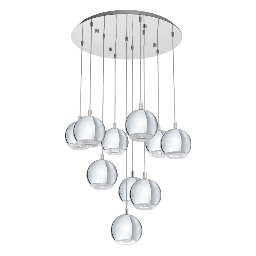 Eglo 95914 - LED-kattokruunu CONESSA 10xGU10-LED/4W/230V