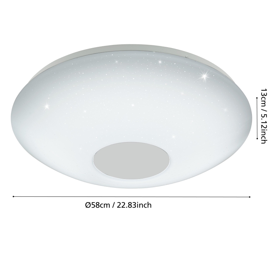 Eglo 95973 - Himmennettävä LED-kattovalaisin VOLTAGO 2 LED/30W/230V