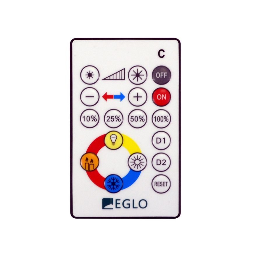 Eglo 95975 - Himmennettävä LED-kattovalaisin VOLTAGO 2 LED/20W/230V